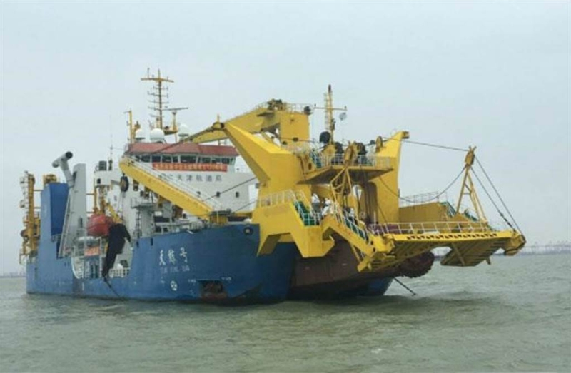 万博亚洲体育官网挖泥船“天鲸号”