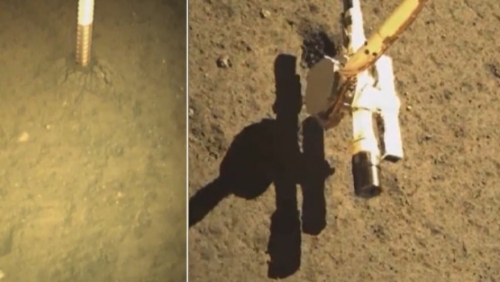嫦娥六号完成月背挖土任务。